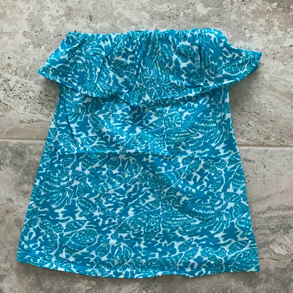 Lilly Pulitzer strapless tank